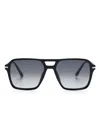 Prada Square-frame Sunglasses In Black