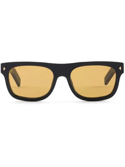 Prada Square-frame Sunglasses In Black
