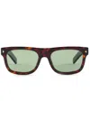 Prada Square-frame Sunglasses In Black