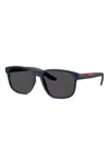 Prada Square-frame Sunglasses In Blue