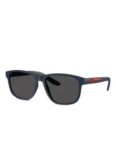 Prada Square-frame Sunglasses In Blue
