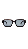 Prada Square Frame Sunglasses In Brown