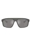 Prada Square-frame Sunglasses In Gray