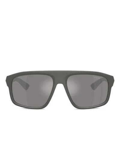 Prada Square-frame Sunglasses In Gray