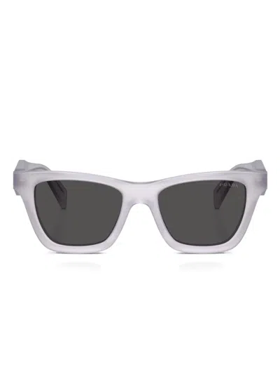 Prada Square-frame Sunglasses In Black