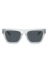 Prada Square-frame Sunglasses In Gray