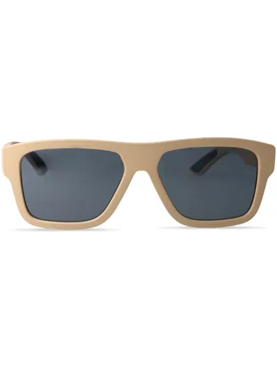 Prada Square-frame Sunglasses In Neutrals