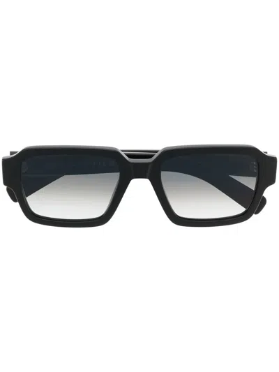 Prada Square-frame Tinted Sunglasses In Black