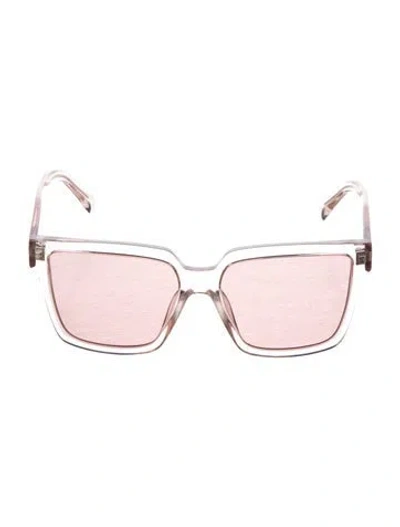 Pre-owned Prada Square Gradient Sunglasses