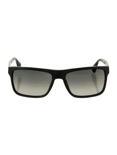 Pre-owned Prada Square Gradient Sunglasses In Gray
