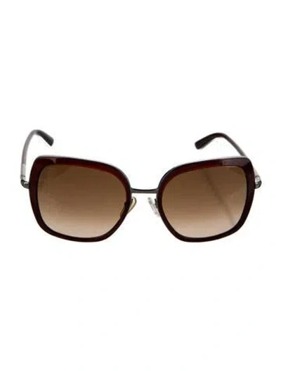 Pre-owned Prada Square Gradient Sunglasses In Multi