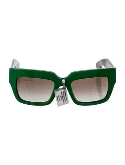 Pre-owned Prada Square Gradient Sunglasses In Multi