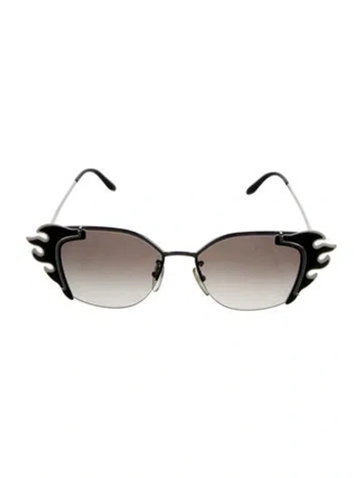 Pre-owned Prada Square Gradient Sunglasses In Multi