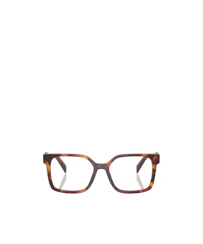 Prada Square Mirror In Black