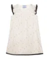 Prada Floral Print Cotton Batiste Mini-dress