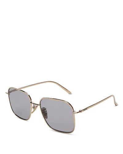 Prada Square Sunglasses, 54mm In Gray