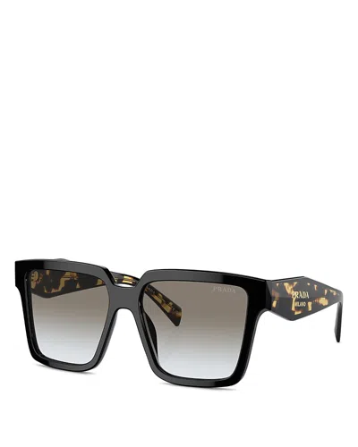PRADA SQUARE SUNGLASSES, 57MM
