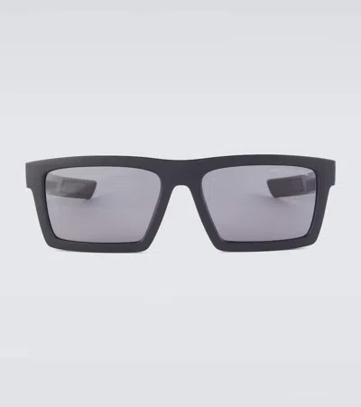 Prada Square Sunglasses In Black
