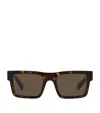 Prada Square Sunglasses In Brown