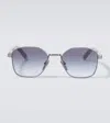 Prada Square Sunglasses In Silver