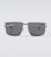 Prada Square Sunglasses In Brown
