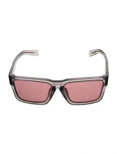 Pre-owned Prada Square Tinted Sunglasses