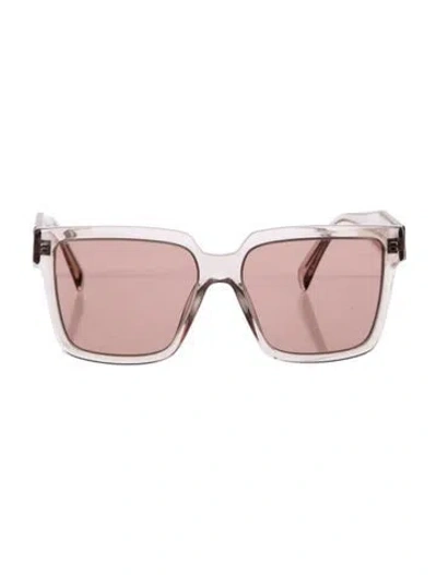Pre-owned Prada Square Tinted Sunglasses