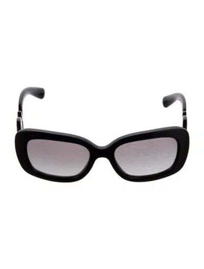 Pre-owned Prada Square Tinted Sunglasses In Black