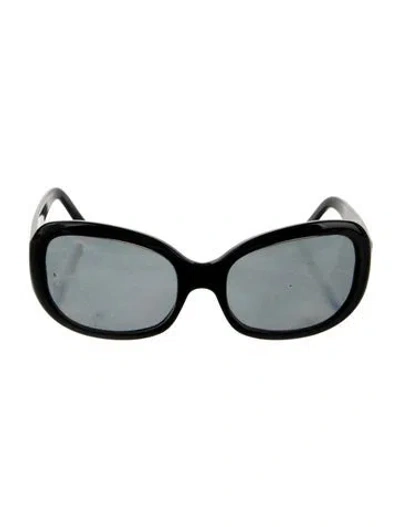 Pre-owned Prada Square Tinted Sunglasses In Black