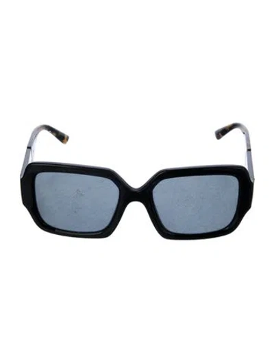 Pre-owned Prada Square Tinted Sunglasses In Black