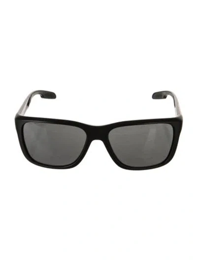 Pre-owned Prada Square Tinted Sunglasses In Black