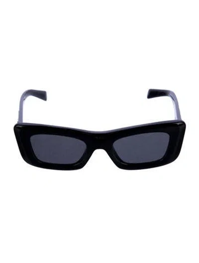 Pre-owned Prada Square Tinted Sunglasses In Black