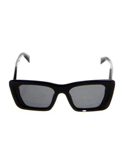 Pre-owned Prada Square Tinted Sunglasses In Black