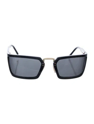 Pre-owned Prada Square Tinted Sunglasses In Black