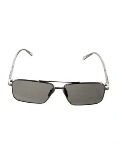Pre-owned Prada Square Tinted Sunglasses In Gray