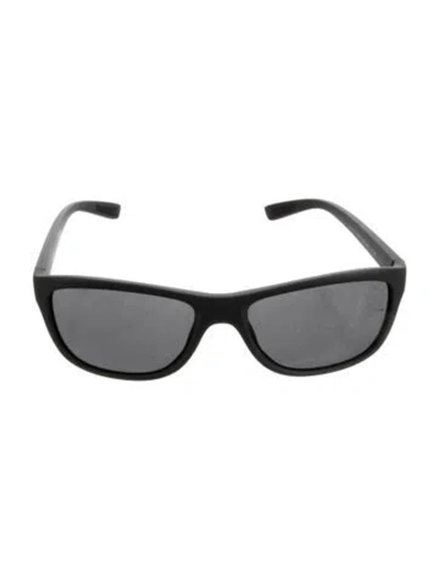 Pre-owned Prada Square Tinted Sunglasses In Gray