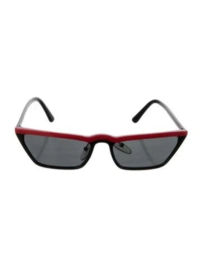 Pre-owned Prada Square Tinted Sunglasses In Multi