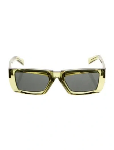 Pre-owned Prada Square Tinted Sunglasses In Multi