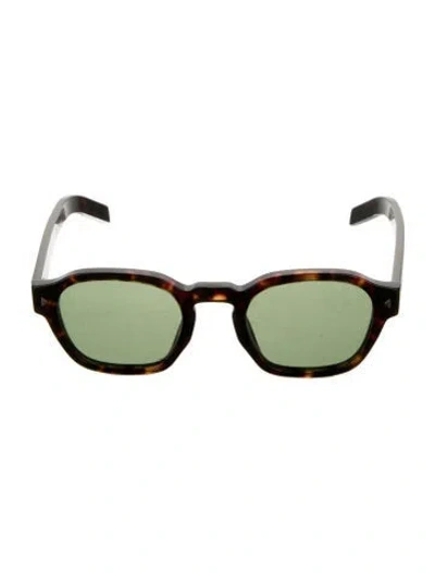 Pre-owned Prada Square Tinted Sunglasses In Multi