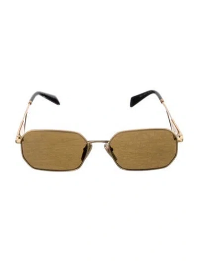 Pre-owned Prada Square Tinted Sunglasses In Multi