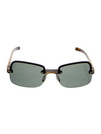 Pre-owned Prada Square Tinted Sunglasses In Multi
