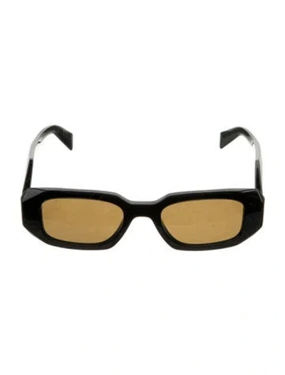 Pre-owned Prada Square Tinted Sunglasses In Multi