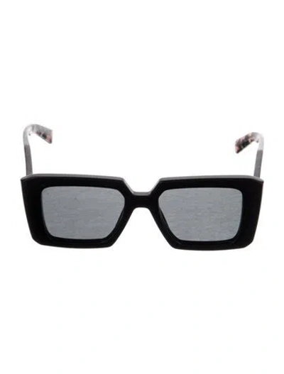 Pre-owned Prada Square Tinted Sunglasses In Multi