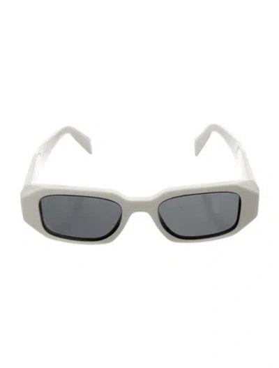 Pre-owned Prada Square Tinted Sunglasses In Neutral