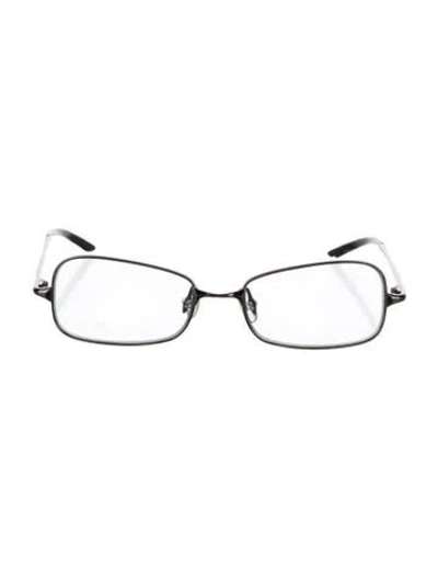Pre-owned Prada Square Tinted Sunglasses In Silver