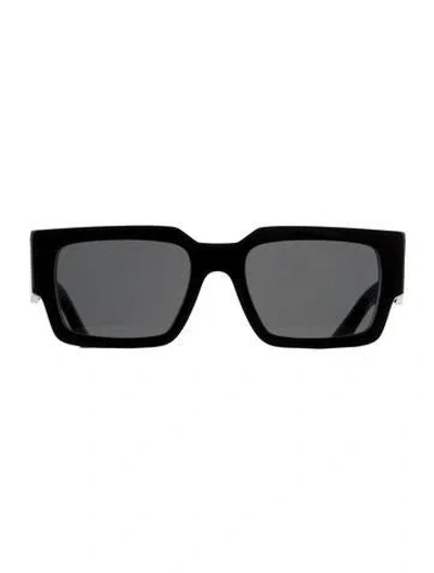 Pre-owned Prada Square Tinted Sunglasses W/ Tags In Black