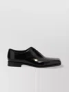 Prada Polished Leather Lace-up Shoes