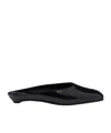 Prada Leather Sandals In Black