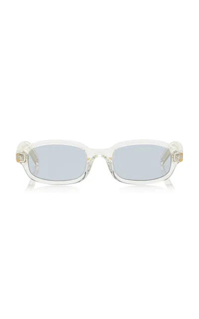 Prada Square-frame Acetate Sunglasses In Neutral