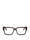 Prada Square-frame Glasses In Brown